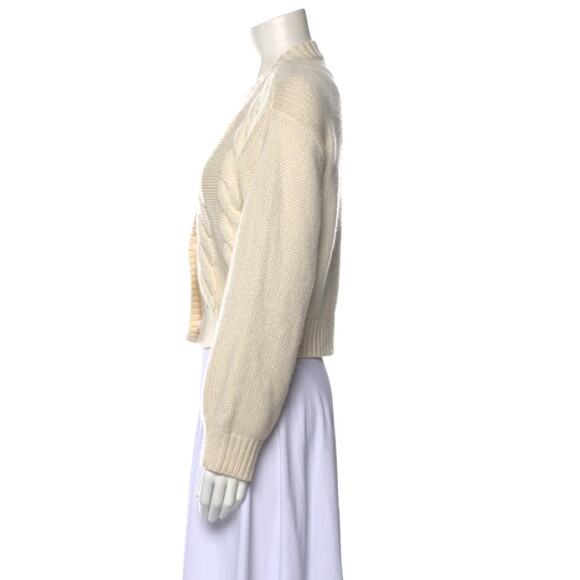 Alessandra Rich Plunge Neckline Sweater - Picture 4 of 5